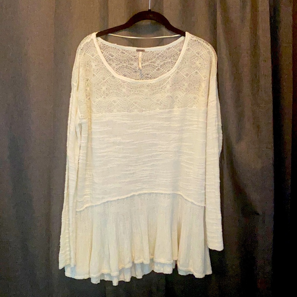 Free People Cotton Sweater
